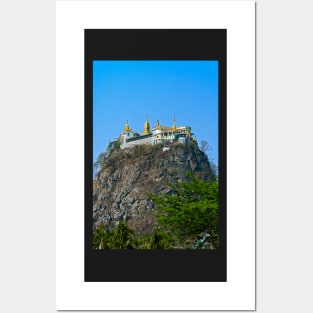 Mount Popa, Burma. Posters and Art